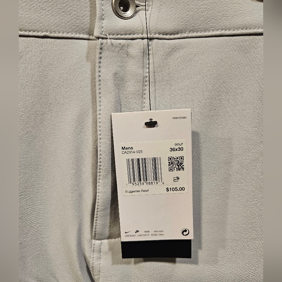 Nike Repel Men's Water-Repellent Golf Utility Pants Size 36x30 - Picture 4 of 4